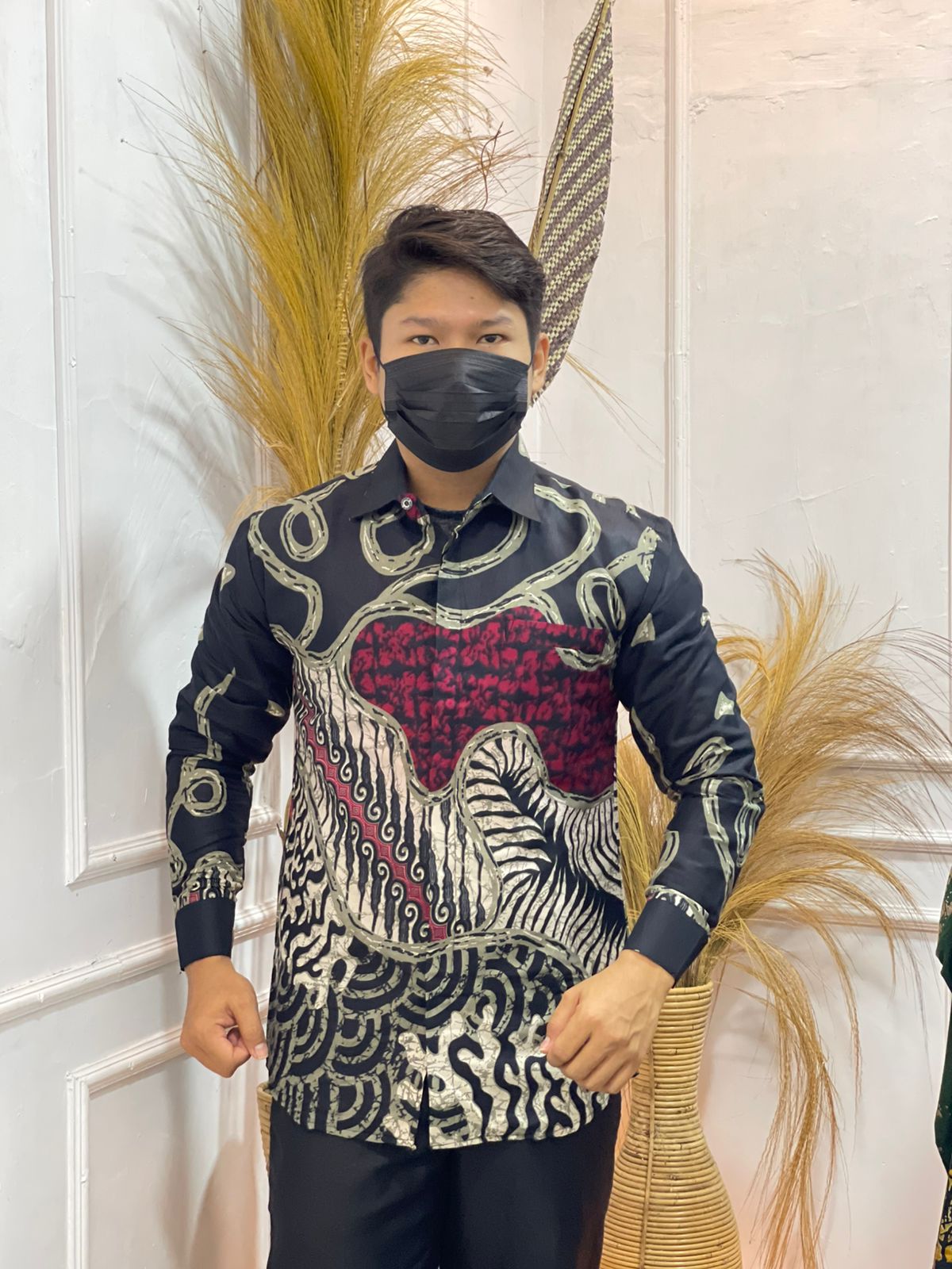 Kemeja Batik Hand Print