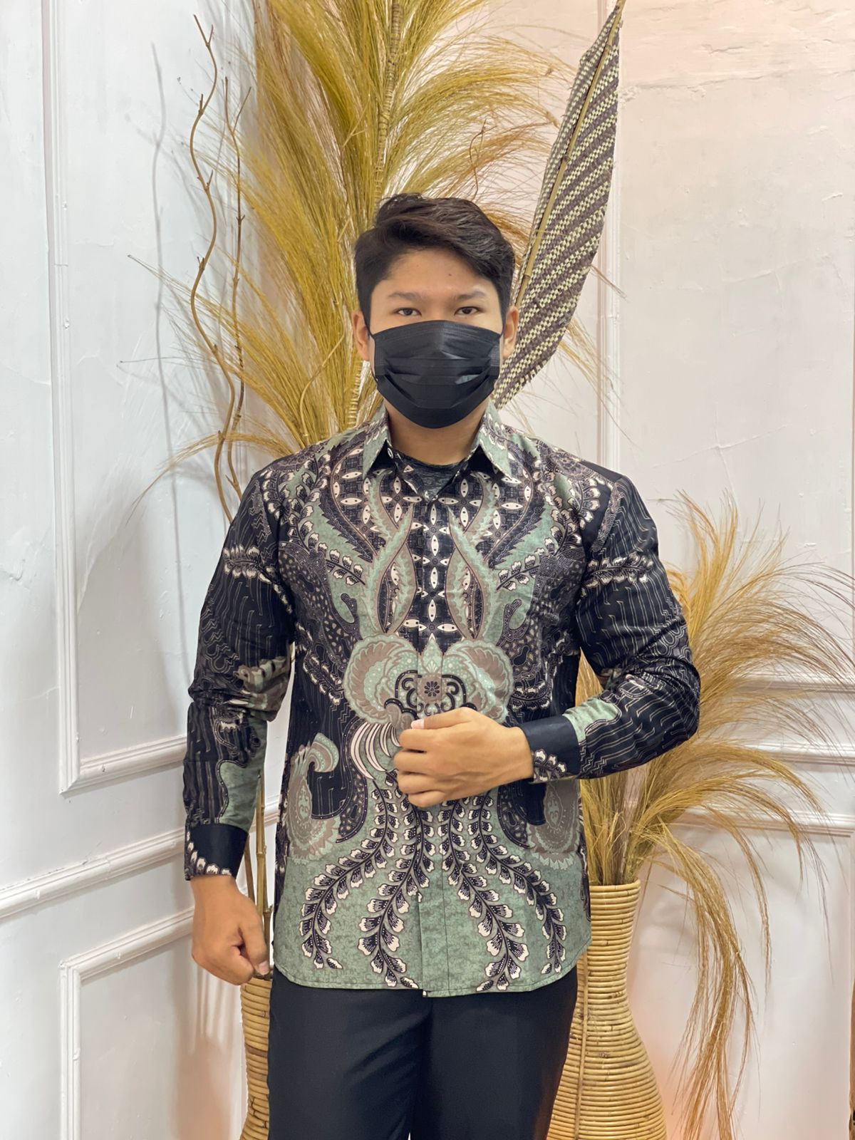 Kemeja Batik Hand Print