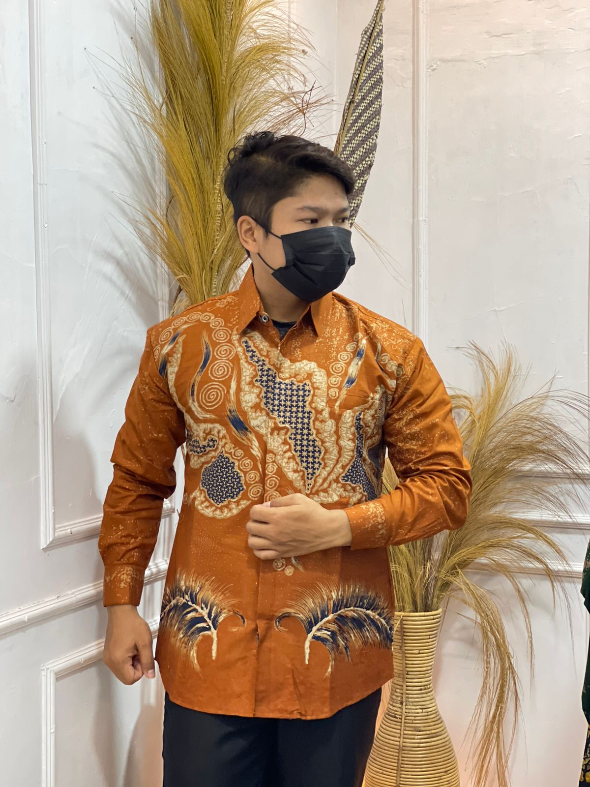 Kemeja Batik Hand Print